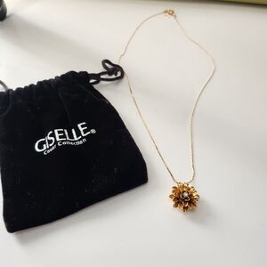 GISELLE Couer Collection necklace gold plated  Japan made  #06